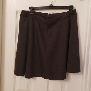 Dark grey skirt